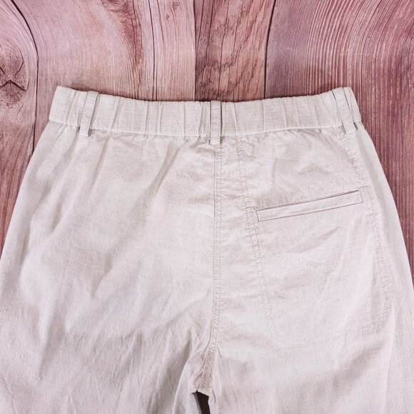 Annette Gortz Womens Size 36 Franz 34110 Linen Blend Pants Trousers White Beige - Picture 8 of 14
